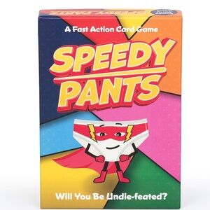 Speedy Pants Card Game - Colorful Fast Action Party Game